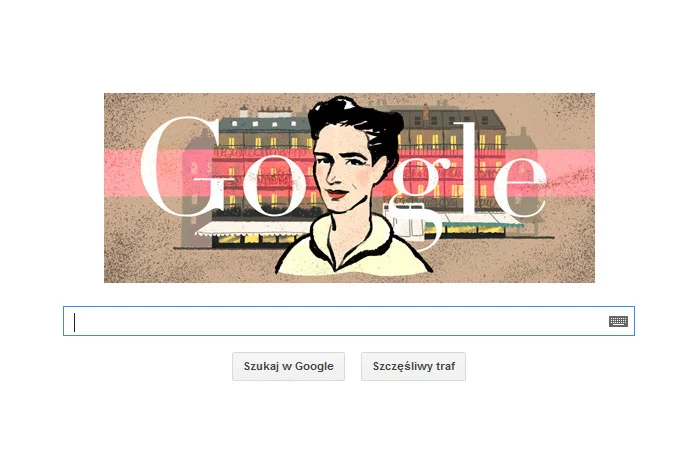 Google Doodle z Simone de Beauvoir