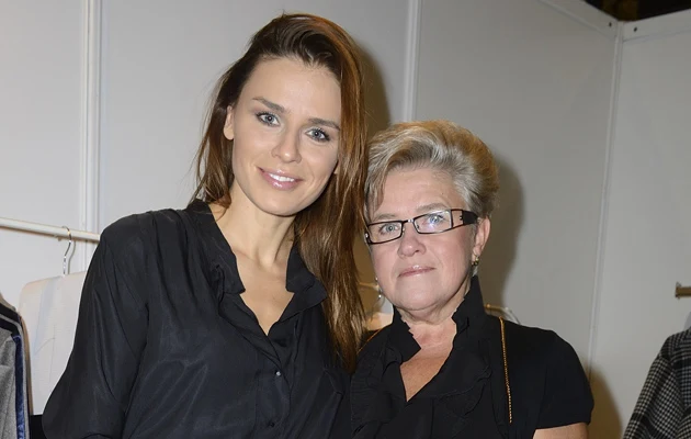 Natasza Urbańska z mamą Zofią