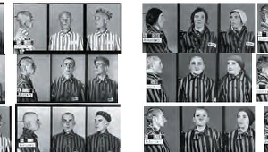 Zdjęcia policyjne więźniów KL Auschwitz - zamiieszczone w książce "Fotograf z Auschwitz"