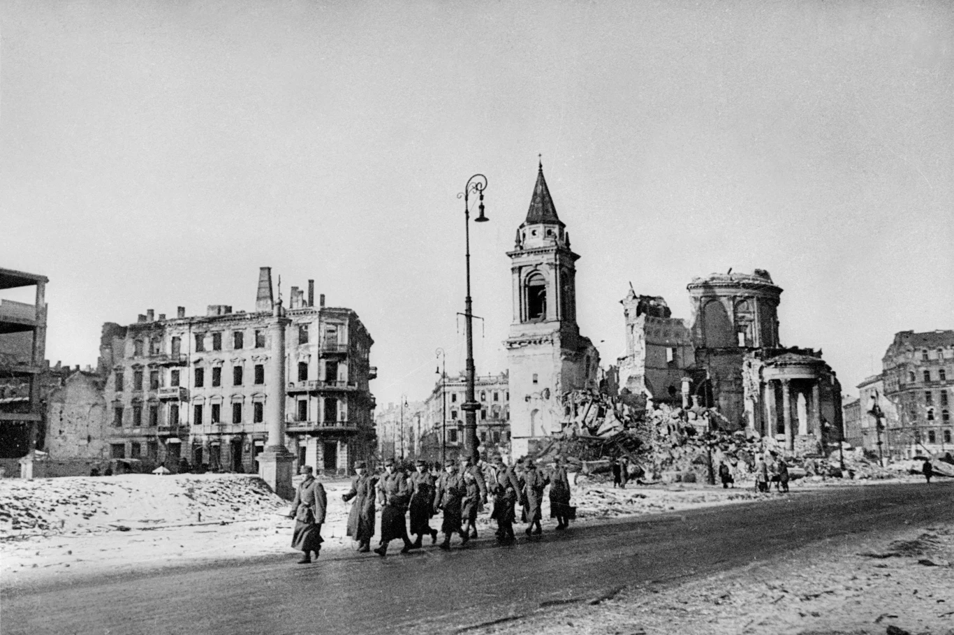 Ulice Warszawy - Plac Trzech Krzyży