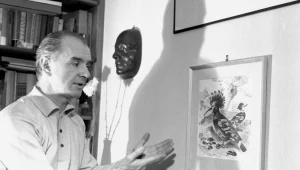 Edward Dziewoński - założyciel kabaretu "Dudek". I dudek