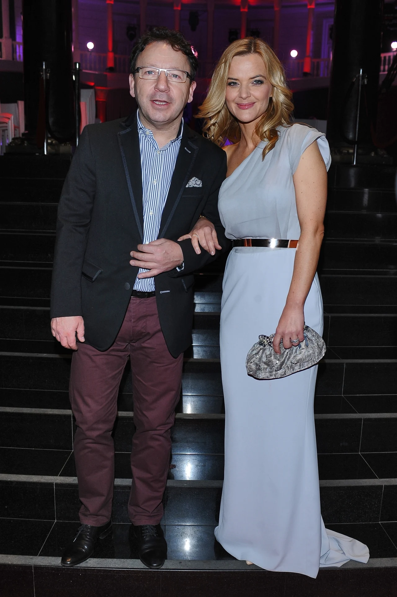 Monika Richardson, Zbigniew Zamachowski Monika Richardson, Zbigniew Zamachowski