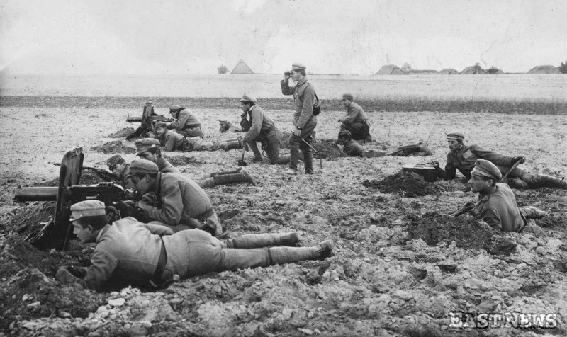 Kampania wołyńska - legioniści w okopach, 1915/1916