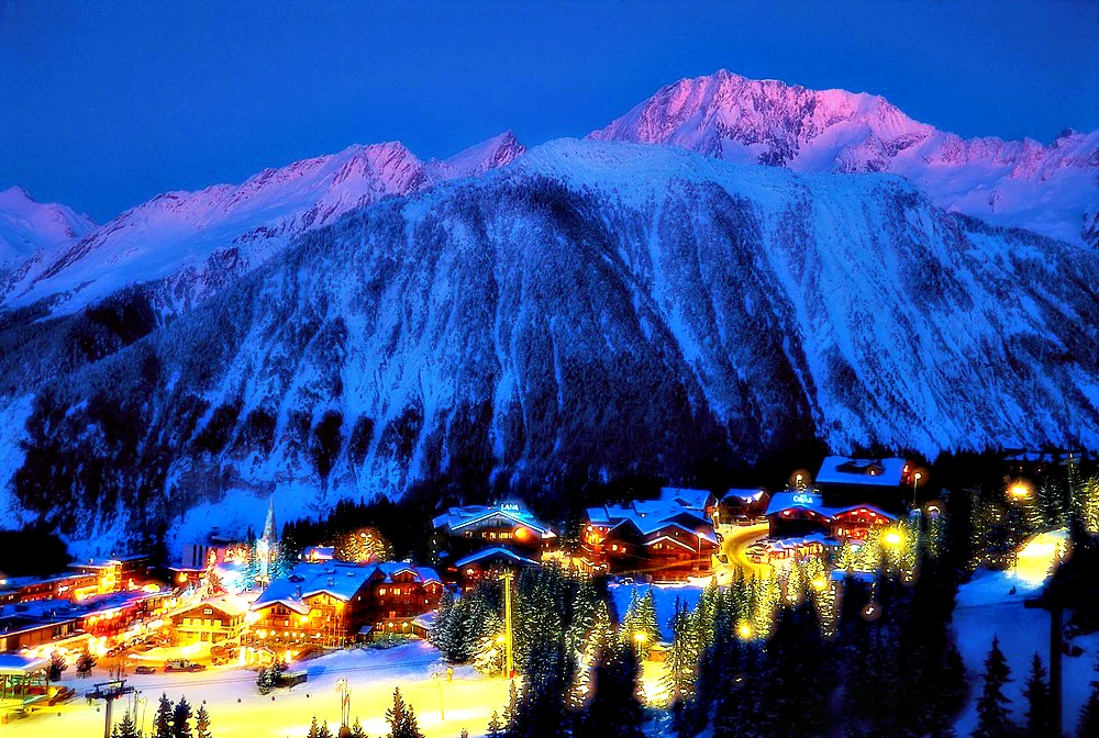 Courchevel - to tam szusują na nartach najbogatsi ludzie tego świata