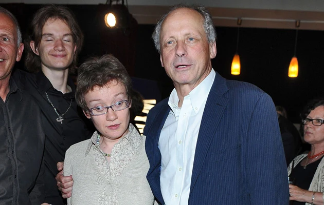 Paweł Wawrzecki z córką Anią Paweł Wawrzecki z córką Anią