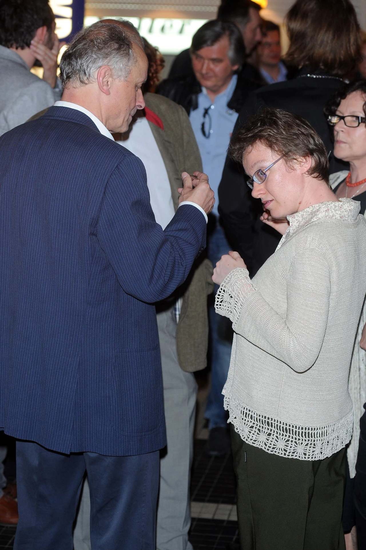 Paweł Wawrzecki z córką Anią Paweł Wawrzecki z córką Anią