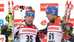Lukas Hofer i Simon Schempp