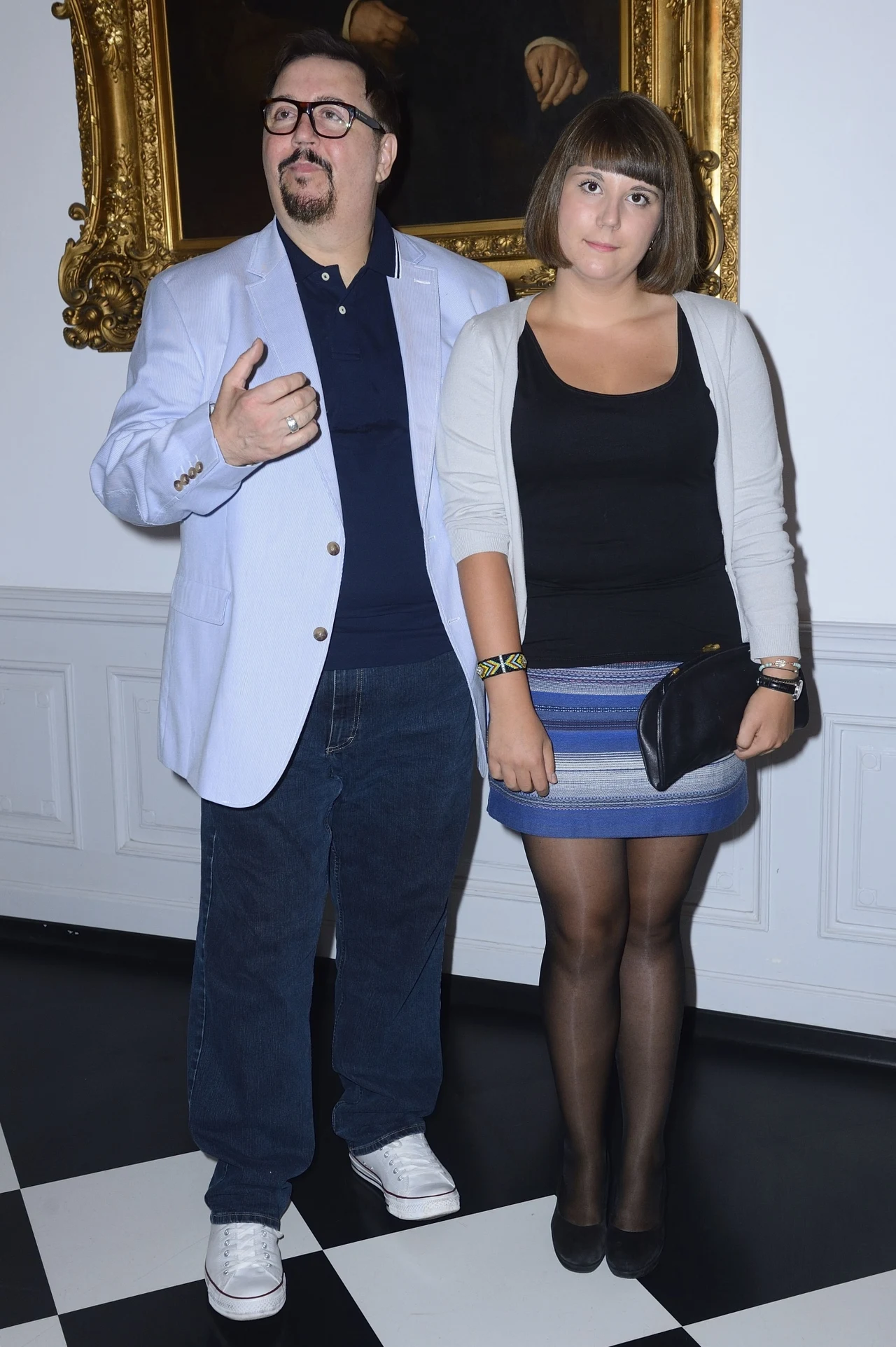 Dariusz z córką Dariusz z córką