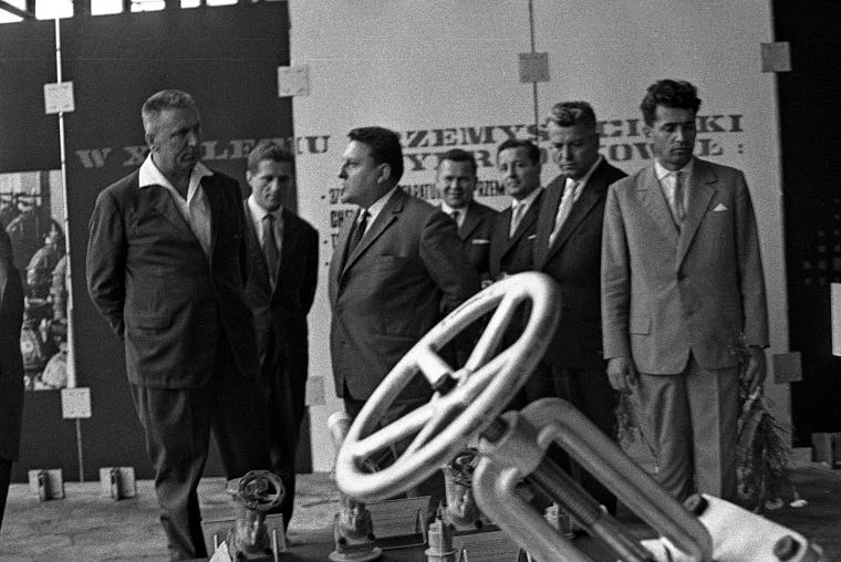 Edward Gierek na Wystawie Śląskiej, 1964 r.
