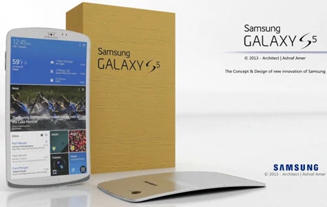 Galaxy S5 - koncept Ashrafa Amera Fot. concept-phones.com