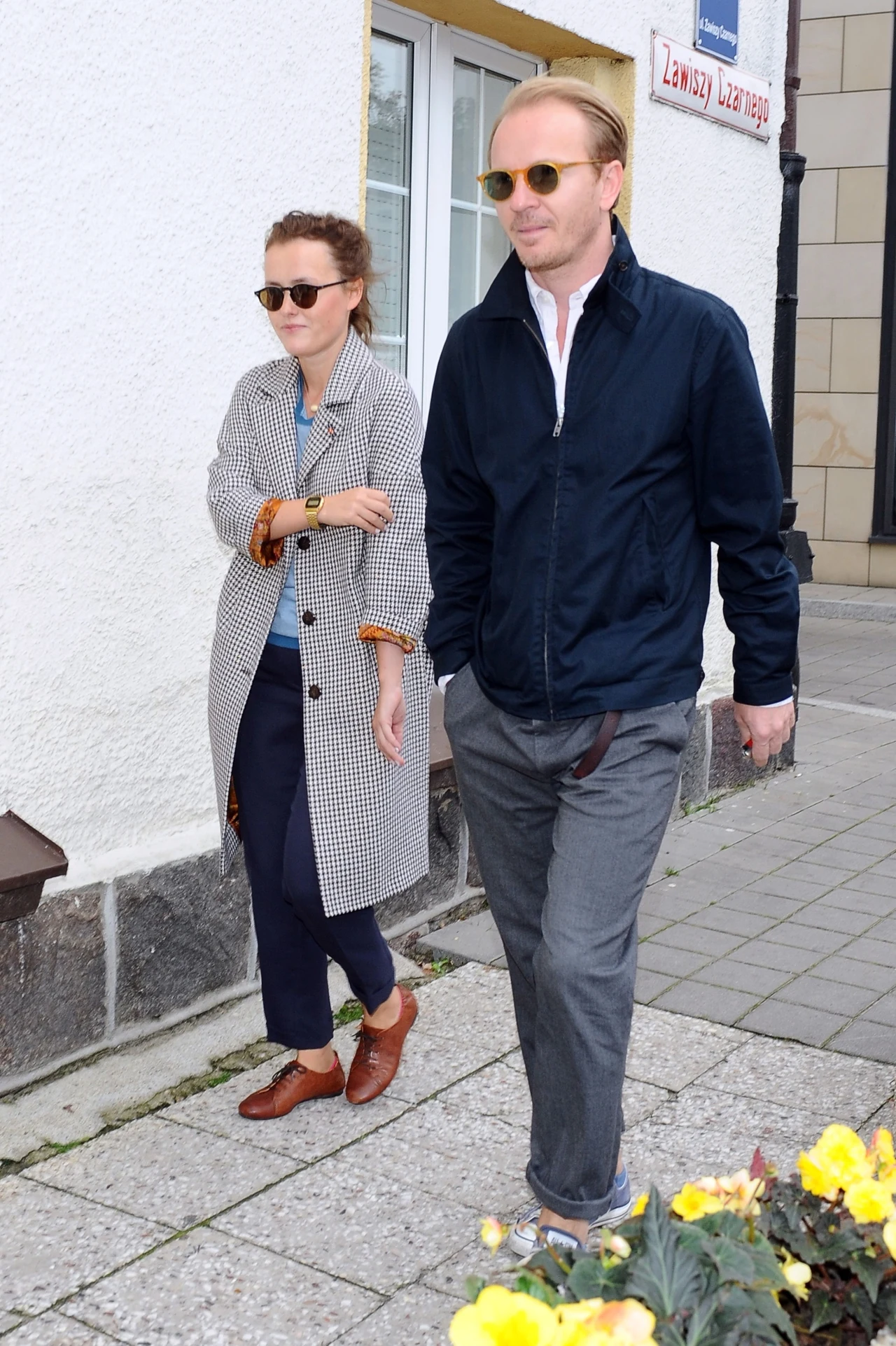 Jacek Borcuch z Olgą Frycz Jacek Borcuch z Olgą Frycz