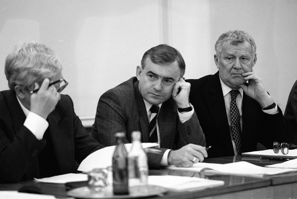 Leszek Miller i Mieczysław Rakowski