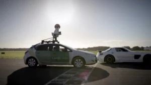 Samochód Google Street View na torze z Top Gear