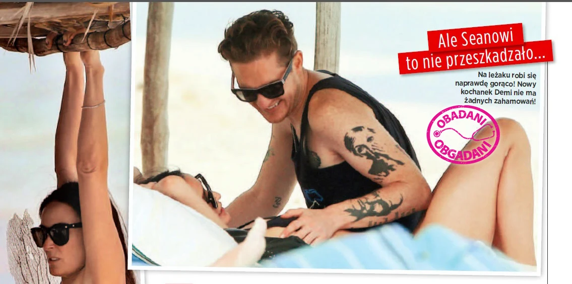 Demi Moore i Sean Friday Demi Moore i Sean Friday