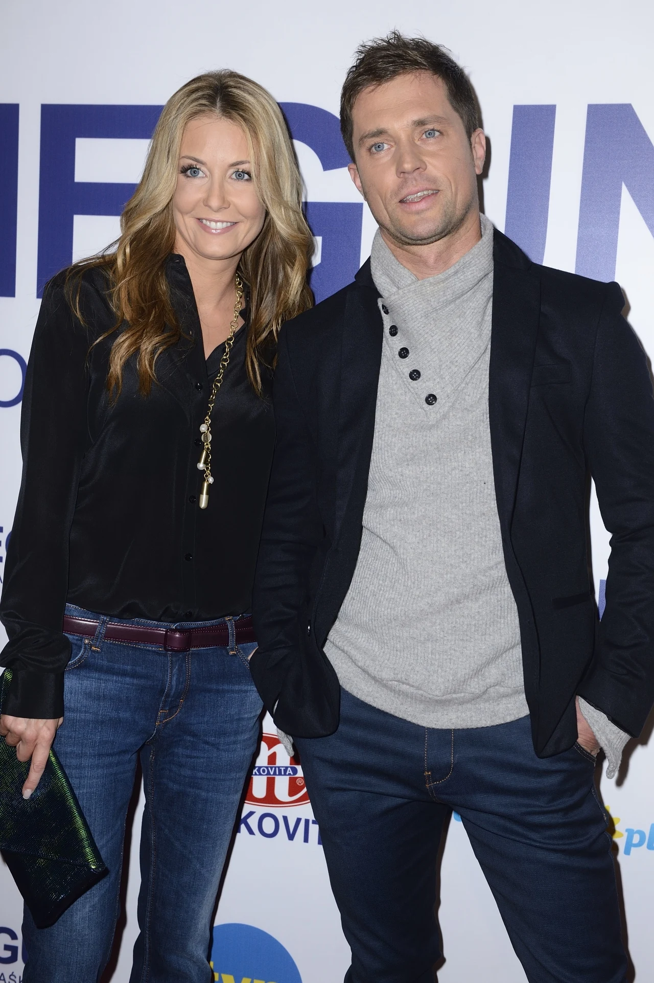 Małgorzata Rozenek z bratem Małgorzata Rozenek z bratem