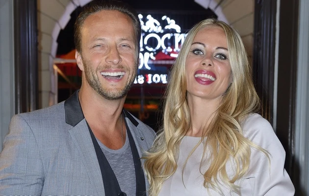 Magda Modra z mężem