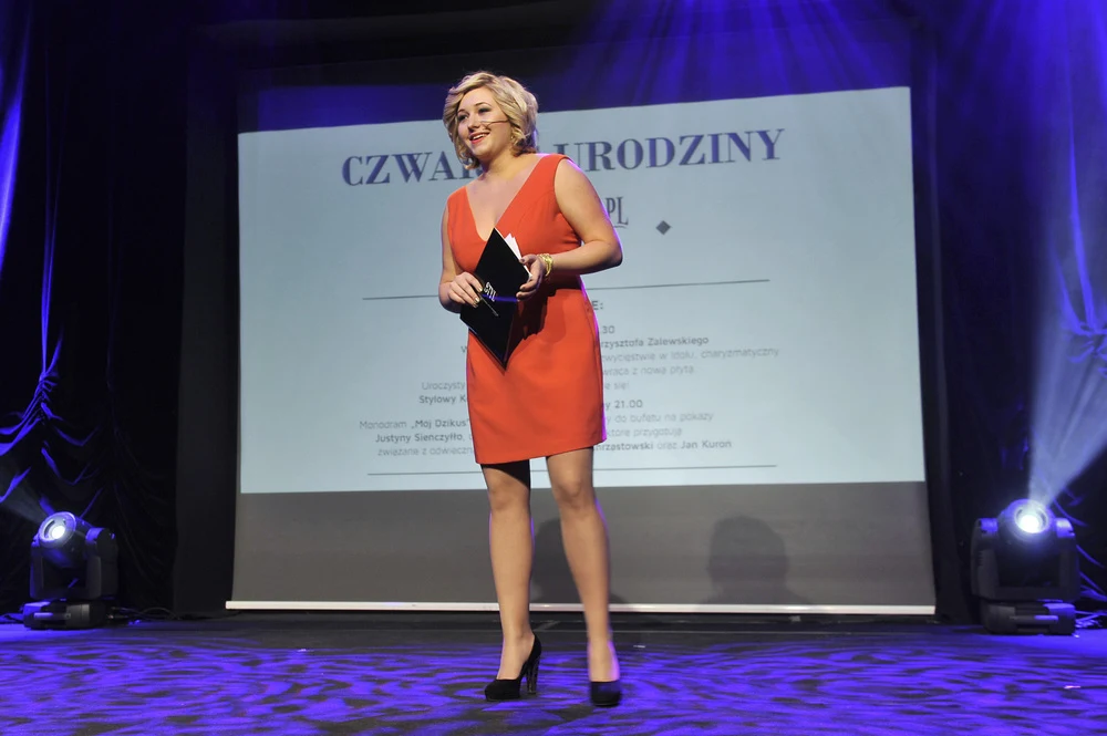 Prowadząca galę Karolina Siudeja - dziennikarka Styl.pl