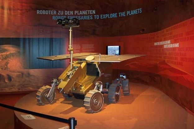 Model łazika ExoMars, w którego misji będzie uczestniczyć też Rosja