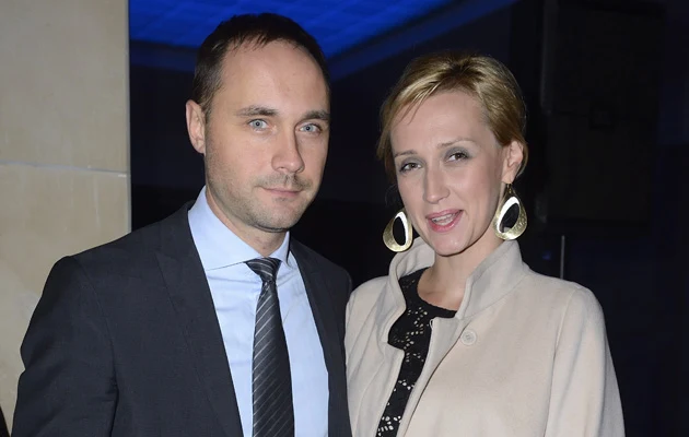 Anna Gzyra z narzeczonym