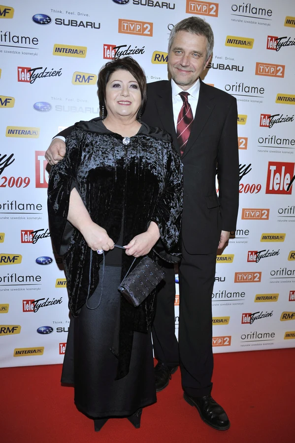 Ewa Bem z mężem Ewa Bem z mężem