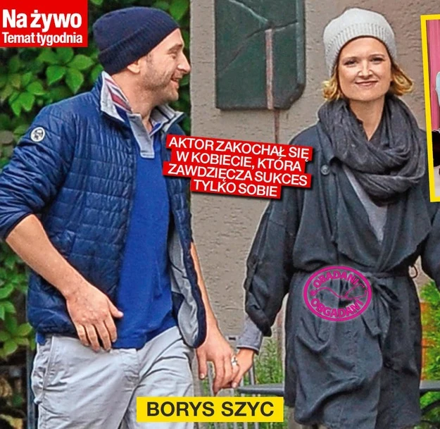 Borys Szyc i Justyna Jeger-Nagłowska Borys Szyc i Justyna Jeger-Nagłowska