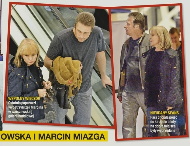 Iza Trojanowska i Marcin Miazga Iza Trojanowska i Marcin Miazga