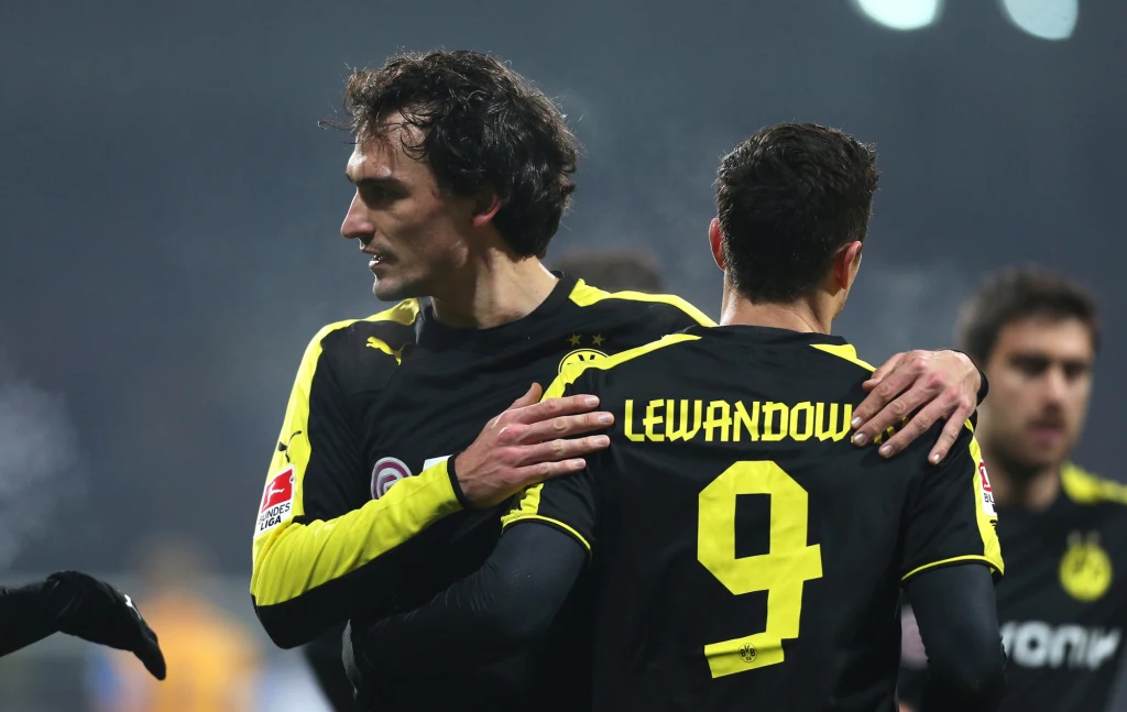 Mats Hummels i Robert Lewandowski Mats Hummels i Robert Lewandowski