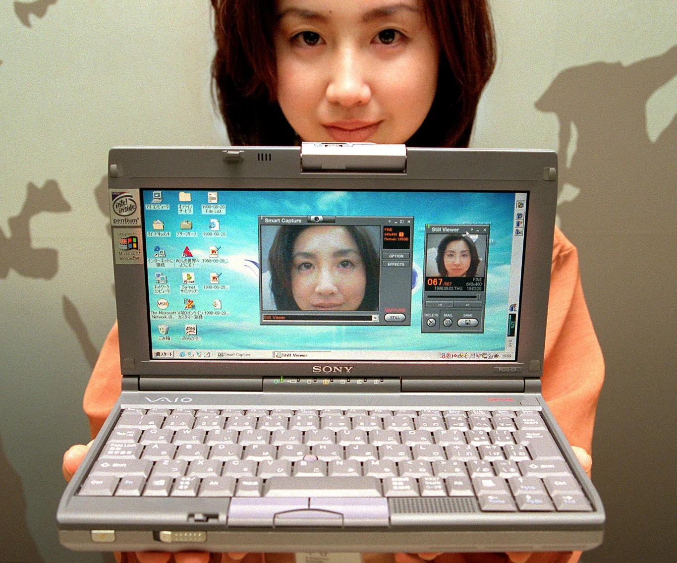 VAIO PCG-C1 - rok 2000 VAIO PCG-C1 - rok 2000