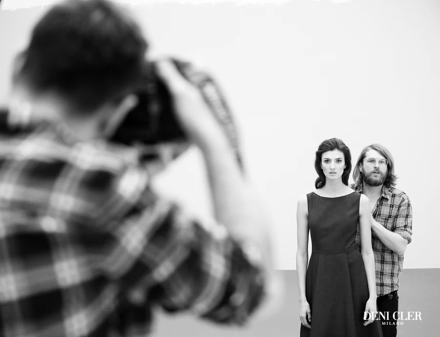 Deni Cler Milano: Backstage sesji zdjęciowej kolekcji wiosna-lato 2014 Deni Cler Milano: Backstage sesji zdjęciowej kolekcji wiosna-lato 2014