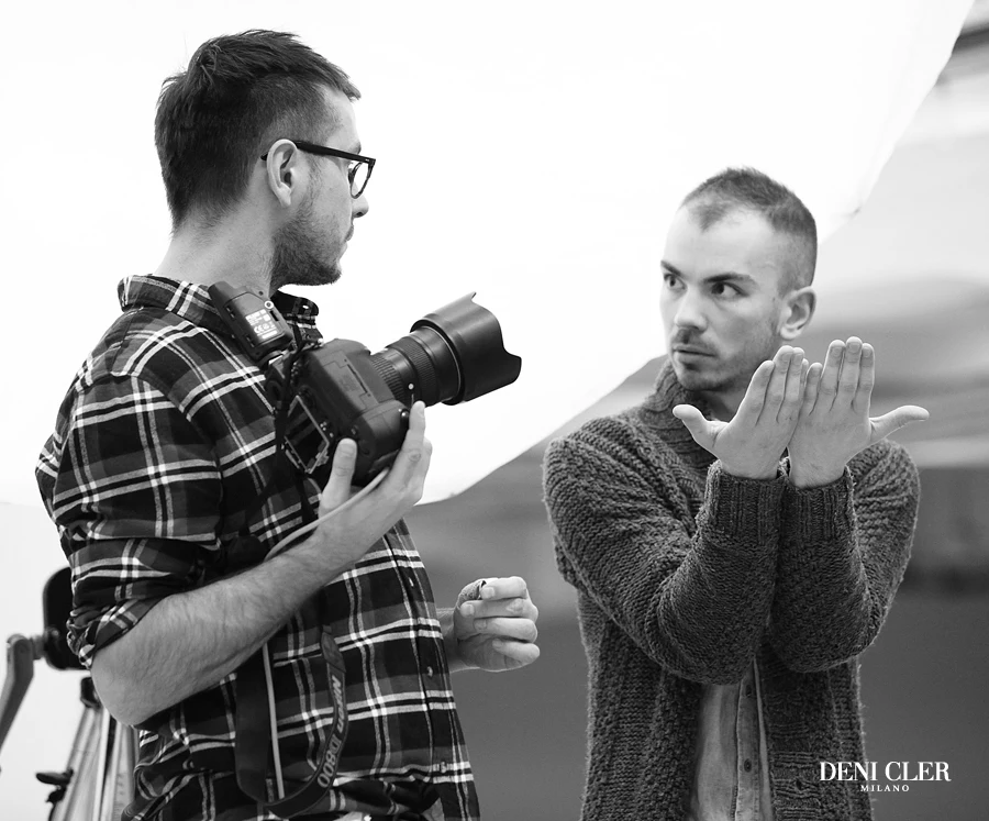 Deni Cler Milano: Backstage sesji zdjęciowej kolekcji wiosna-lato 2014 Deni Cler Milano: Backstage sesji zdjęciowej kolekcji wiosna-lato 2014