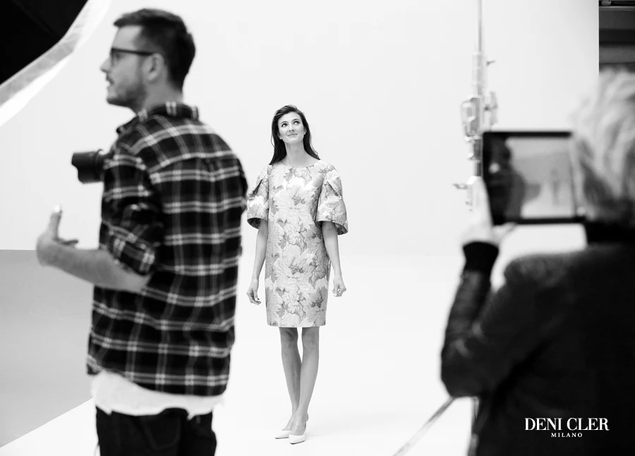Deni Cler Milano: Backstage sesji zdjęciowej kolekcji wiosna-lato 2014 Deni Cler Milano: Backstage sesji zdjęciowej kolekcji wiosna-lato 2014