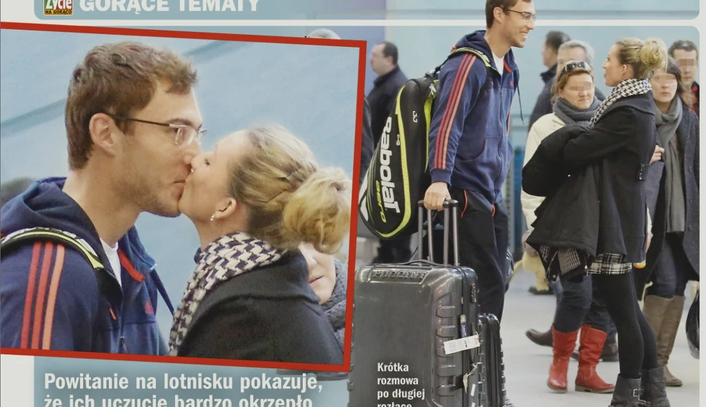 Marta i Jerzy na lotnisku Marta i Jerzy na lotnisku