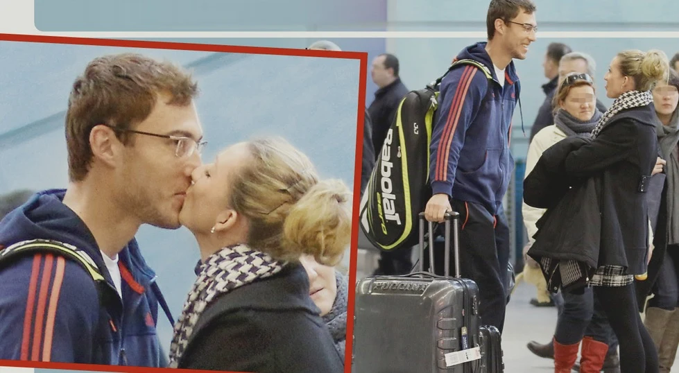 Jerzy Janowicz i Marta Domachowska 