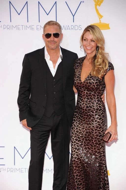 Christine Baumgartner i Kevin Costner Christine Baumgartner i Kevin Costner