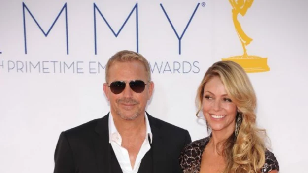 Christine Baumgartner i Kevin Costner