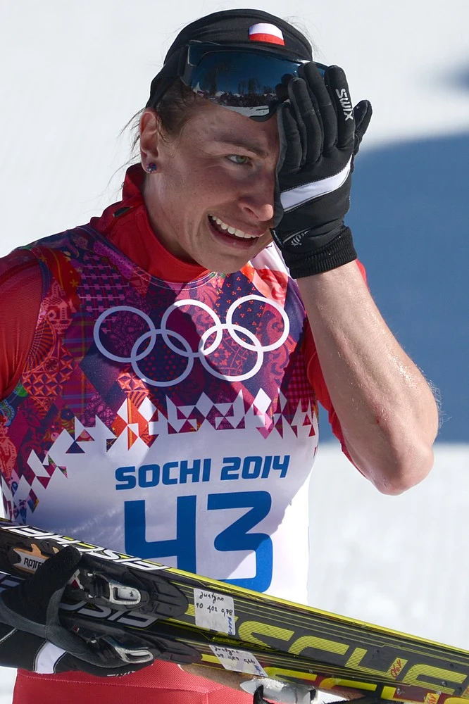 Justyna Kowalczyk rozpłakała się jak dziecko Justyna Kowalczyk rozpłakała się jak dziecko