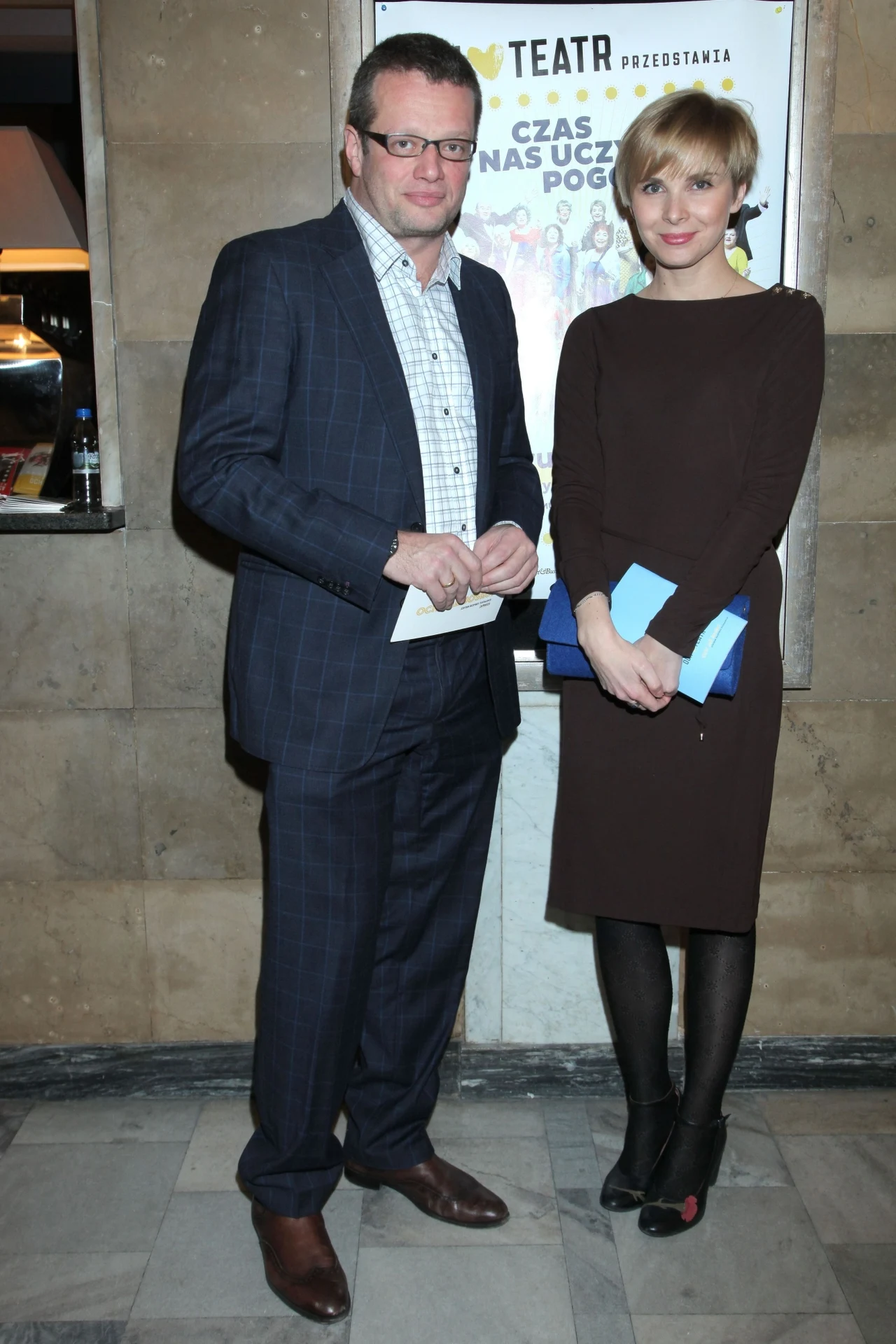 Marcin Meller i Anna Dziewit