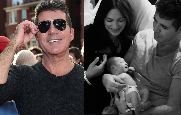 Simon Cowell z partnerką i synkiem Simon Cowell z partnerką i synkiem