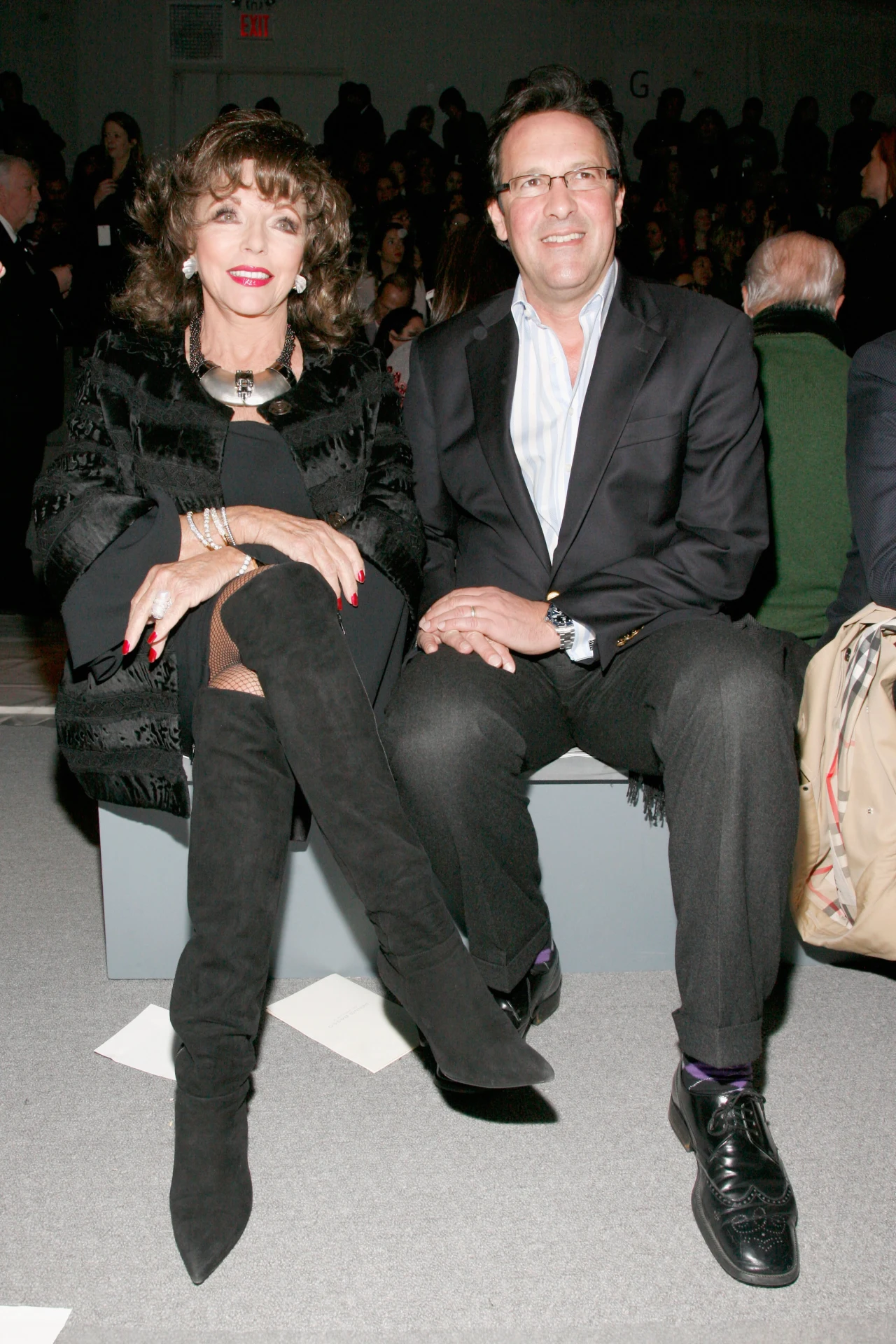 Joan Collins, Percy Gibson