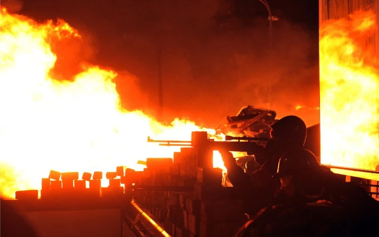 Majdan w ogniu Majdan w ogniu