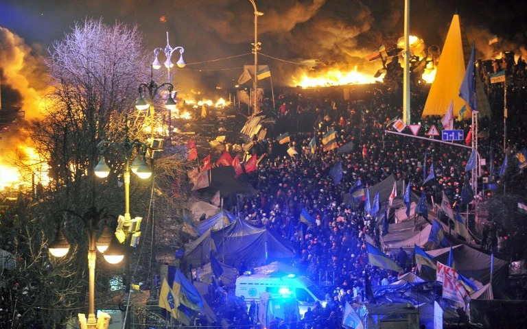 Majdan w ogniu Majdan w ogniu