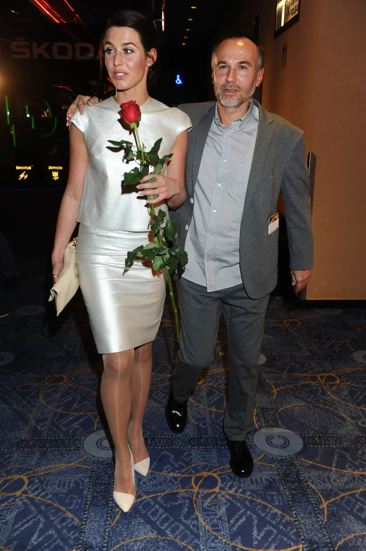 Julia Kamińska z facetem