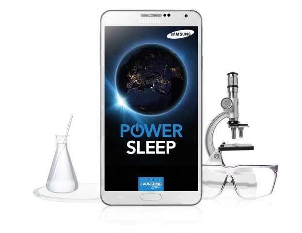 Gdy użytkownik śpi, smartfon z aplikacją Power Sleep użycza dostępnej mocy obliczeniowej na potrzeby badań naukowych.