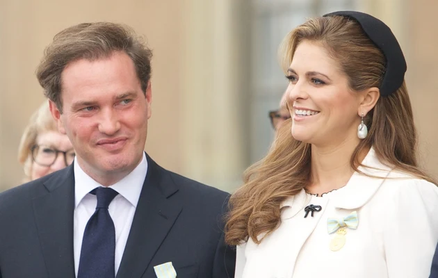 Madeleine z mężem Madeleine z mężem