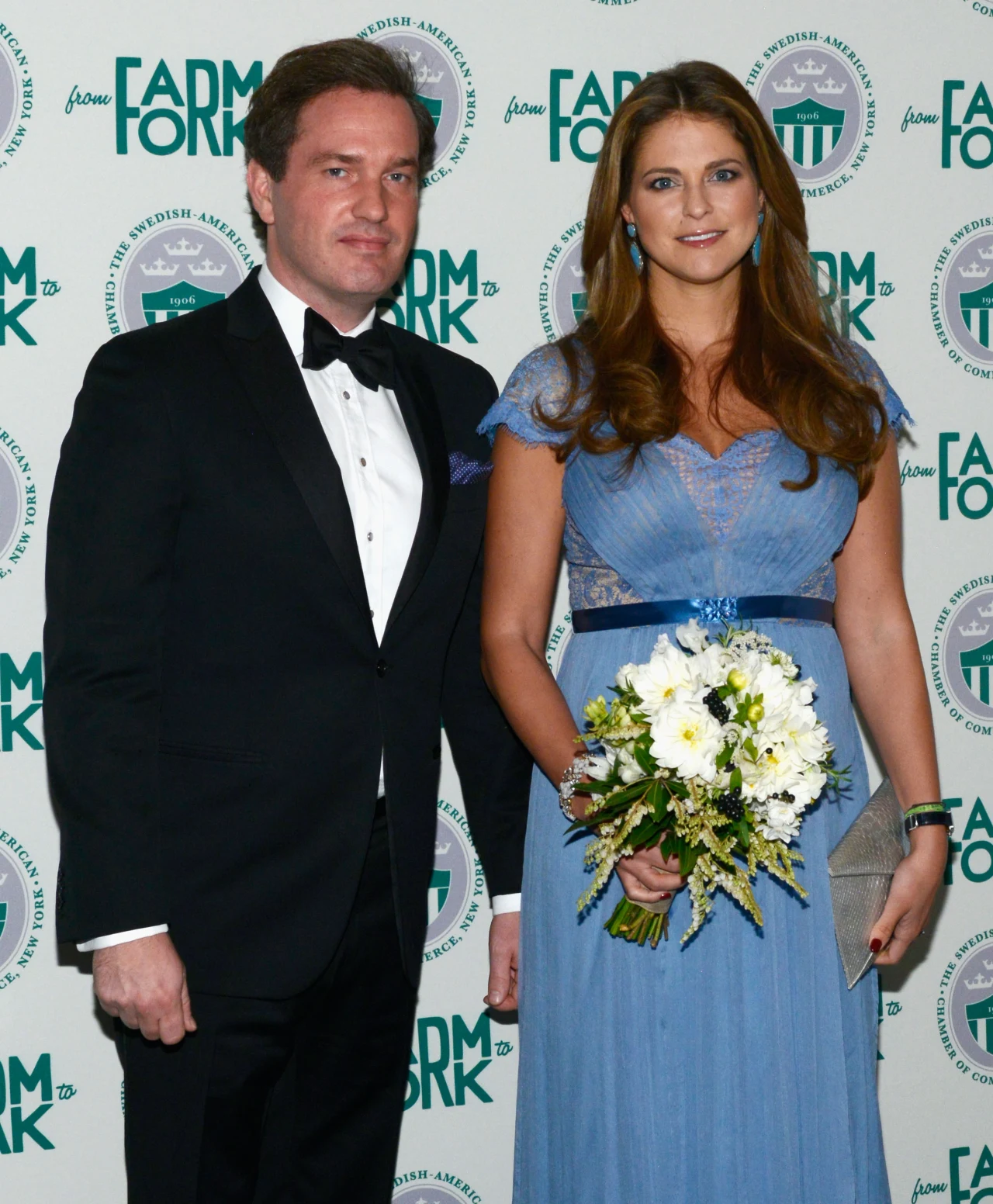 Madeleine z mężem Madeleine z mężem