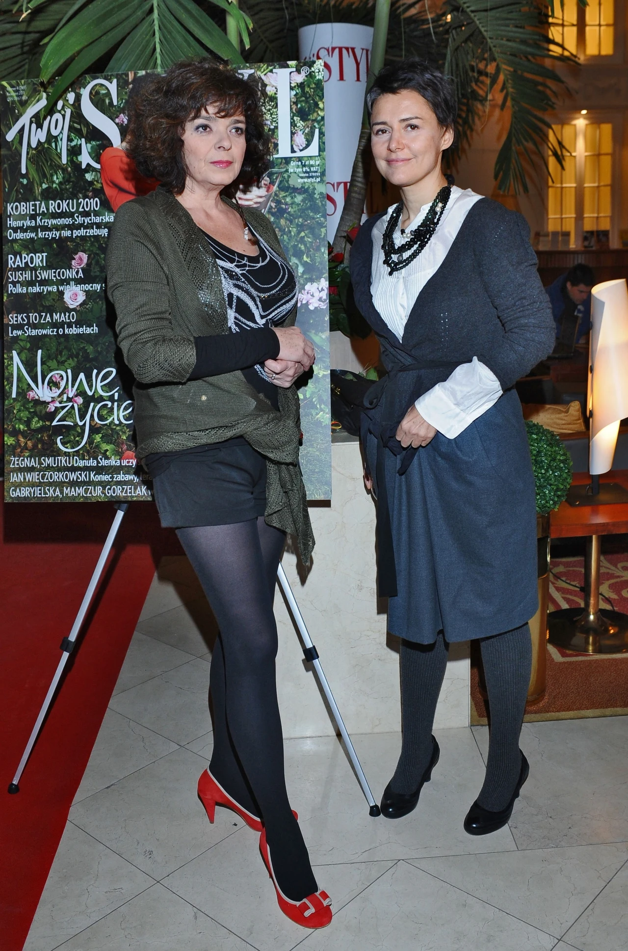 Katarzyna Grochola i Kazimiera Szczuka