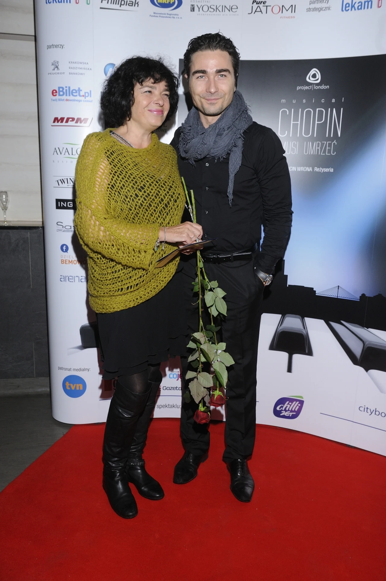 Katarzyna Grochola i Jan Kliment