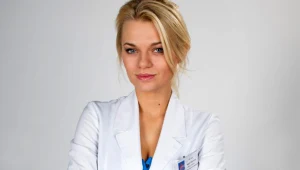 Emilia Komarnicka jako Agata Woźnica z "Na dobre i na złe"
