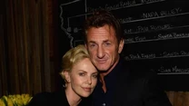 Charlize Theron i Sean Penn na imprezie, podczas której Pharrell Williams świętował swoją nominacje do Oscara