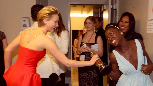 Jennifer Lawrence i Lupita Nyong'o